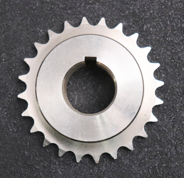 Bild des Artikels 2x-Kettenrad-Chainwheel-für-Kettentype-06B-1-Zähnezahl-Z=-24-Teilung-3/8“x7/32“