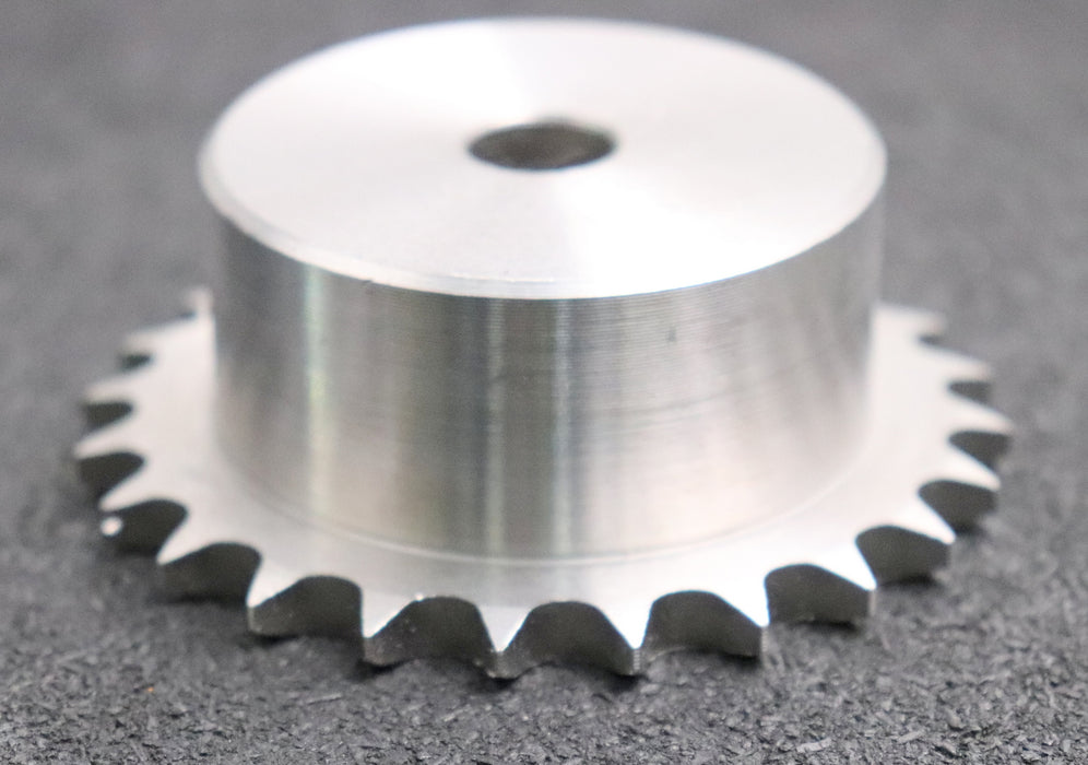 Bild des Artikels 2x-Kettenrad-Chainwheel-für-Kettentype-06B-1-Teilung-3/8“x7/32“-Zähnezahl-Z=-24