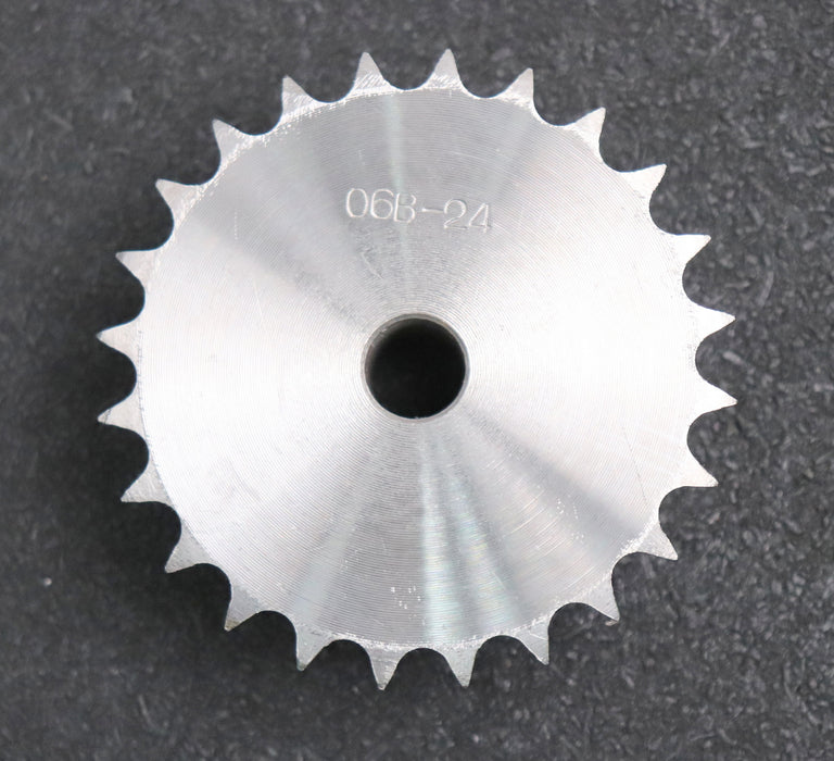 Bild des Artikels 2x-Kettenrad-Chainwheel-für-Kettentype-06B-1-Teilung-3/8“x7/32“-Zähnezahl-Z=-24
