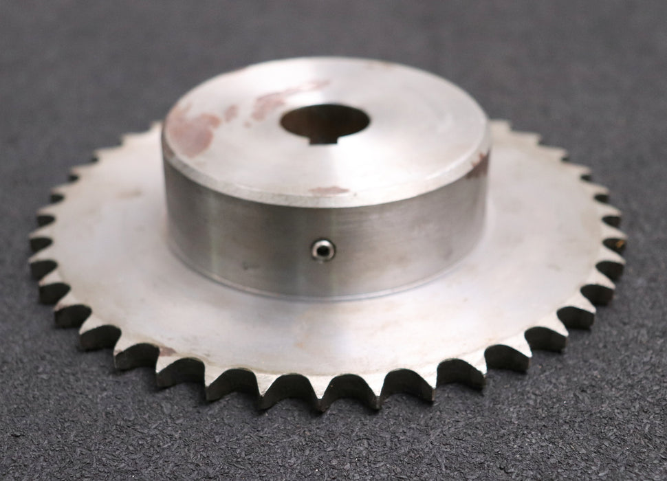 Bild des Artikels MÄDLER-Kettenrad-Chainwheel-für-Kettentype-08B-1-Teilung-1/2“x5/16“-Z=-40