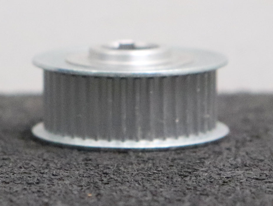 Bild des Artikels Aluminium-Zahnriemenscheibe-toothed-pulley-mit-beidseitigen-Bordscheiben-T2,5-60
