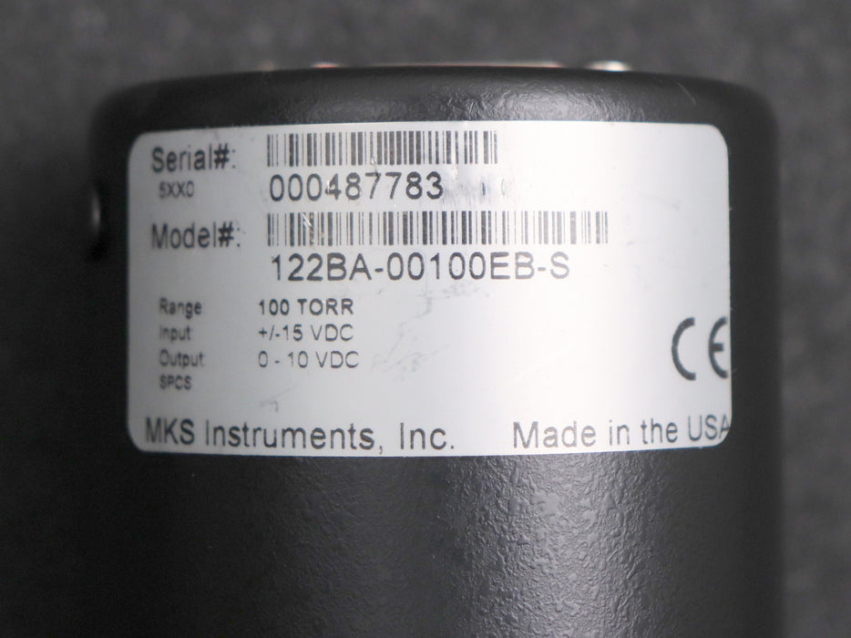 Bild des Artikels MKS-BARATRON-Druck-Umwandler-Type-122B-Model-122BA-00100EB-S-15VDC-30mA