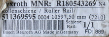 Bild des Artikels REXROTH-Rollenschiene-R180543269-Länge-3130mm-Breite-45mm-1.-LochØ-20mm