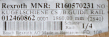 Bild des Artikels REXROTH-Linearführungsschiene-R160570231-Länge-1860mm-Breite-25mm-1.-LochØ-9mm