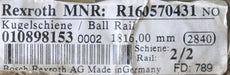 Bild des Artikels REXROTH-Linearführungsschiene-R160570431-Länge-1816mm-Breite-25mm-1.-LochØ-9mm