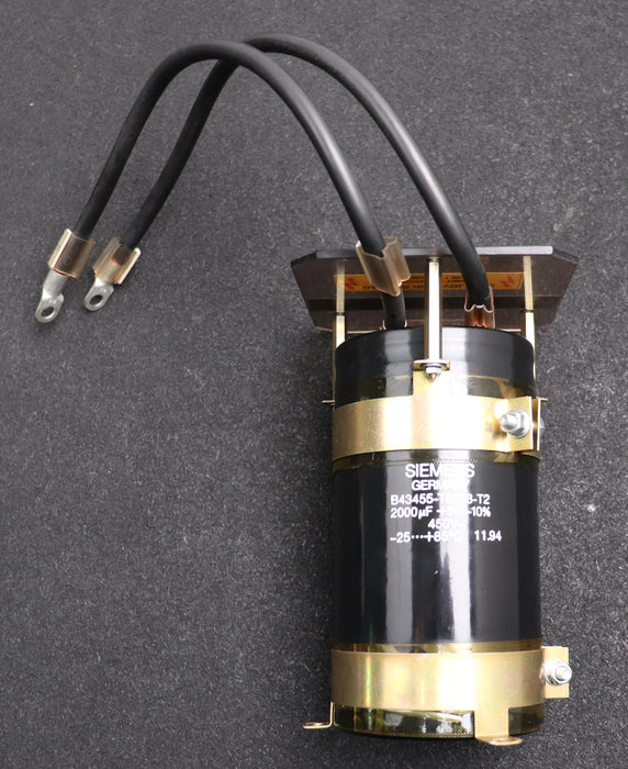 Bild des Artikels SIEMENS-Kondensator-B43455-T5208-T2-2000uF-450VDC--25…+85°C-gebraucht