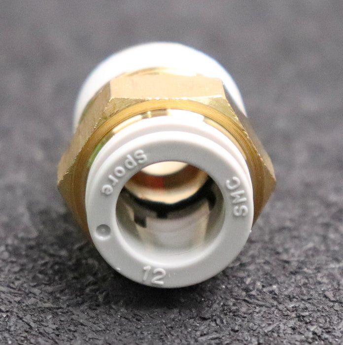 Bild des Artikels SMC-10x-gerade-Steckverschraubung-KQ2H10-04AS-Gewinde-1/2''