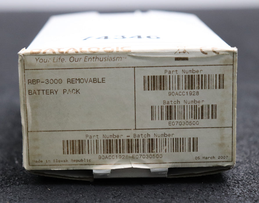 Bild des Artikels DATALOGIC-Removable-battery-pack-RBP-3000-Part.No.-90ACC1928-unbenutzt-in-OVP