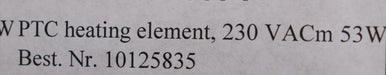 Bild des Artikels EICHENAUER-HEIZELEMENTE-PTC-Heizelement-120-2409VAC-53W-Best.Nr.-10125835