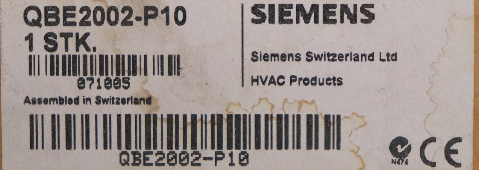 Bild des Artikels SIEMENS-Drucksensor-QBE2002-P10-unbenutzt-in-OVP