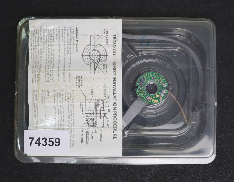 Bild des Artikels DYNAMICS-RESEARCH-Drehgeber-Rotary-Encoder-TK730-AE21-1000-A-unbenutzt-in-OVP