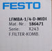 Bild des Artikels FESTO-Feinfilter-Kombination-LFMBA-1/4-D-MIDI-Mat.Nr.-186471-unbenutzt-in-OVP
