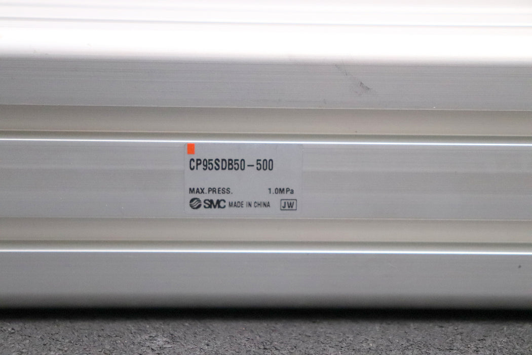 Bild des Artikels SMC-doppeltwirkender-Pneumatikzylinder-CP95SDB50-500-KolbenØ-50mm-Hub-500mm