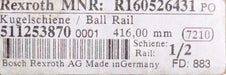 Bild des Artikels REXROTH-Kugelschiene-R160526431-25-N-L146-28-28-Länge-416mm-Rail-1/2---unbenutzt