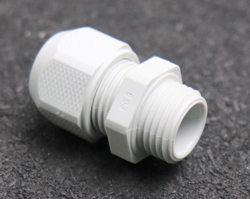 Bild des Artikels AGRO-SYNTEC-50x-Kabelverschraubung-PA6-Pg9-Kabelklemmbereich-3,0-8,0mm-hellgrau