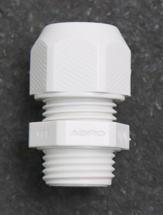 Bild des Artikels AGRO-SYNTEC-50x-Kabelverschraubung-PA6-Pg9-Kabelklemmbereich-3,0-8,0mm-hellgrau