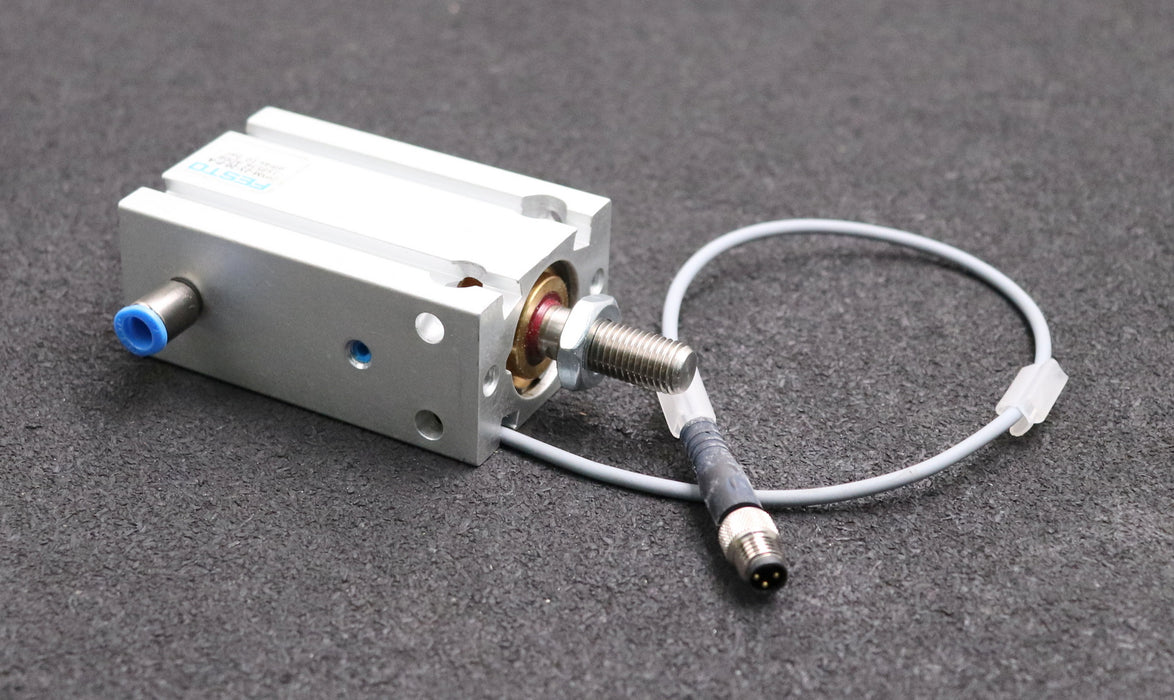 Bild des Artikels FESTO-Kompaktzylinder-mit-Näherungsschalter-DMM-25-20-P-A-Mat.Nr.-158536