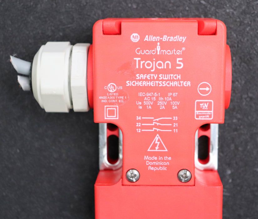 Bild des Artikels ALLEN-BRADLEY-Sicherheitsschalter-440K-T11090-Trojan-5-Ser-B-MSS-5-M20