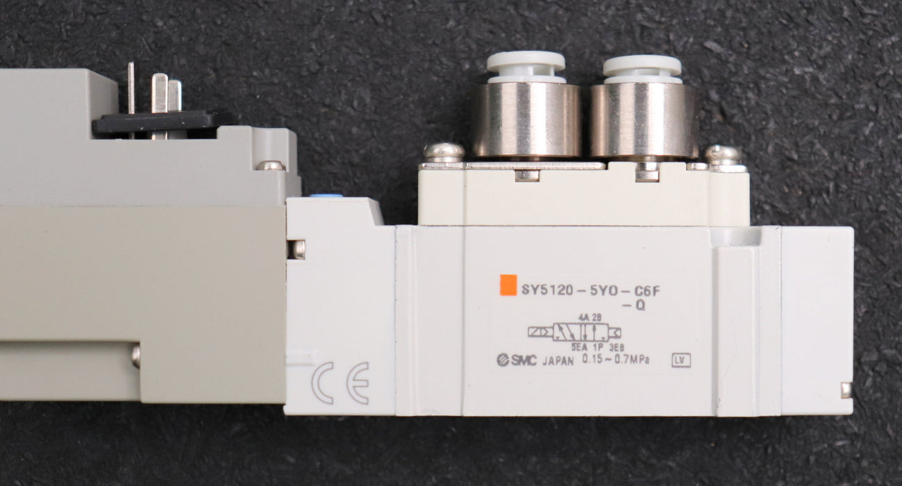 Bild des Artikels SMY-Elektromagnetventil-SY5120-5YO-C6F-Q-ESY5A46-unbenutzt-in-OVP