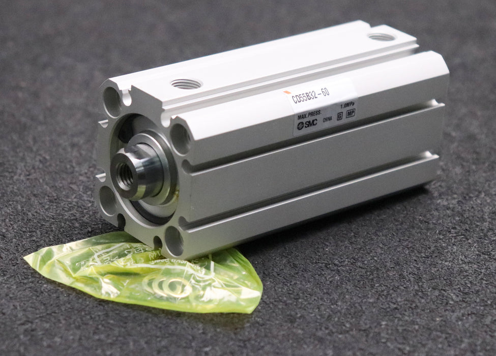 Bild des Artikels SMC-Kompaktzylinder-CD55B32-60-KolbenØ32mm-Hub-60mm-unbenutzt-in-OVP