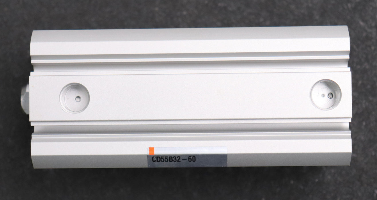 Bild des Artikels SMC-Kompaktzylinder-CD55B32-60-KolbenØ32mm-Hub-60mm-unbenutzt-in-OVP