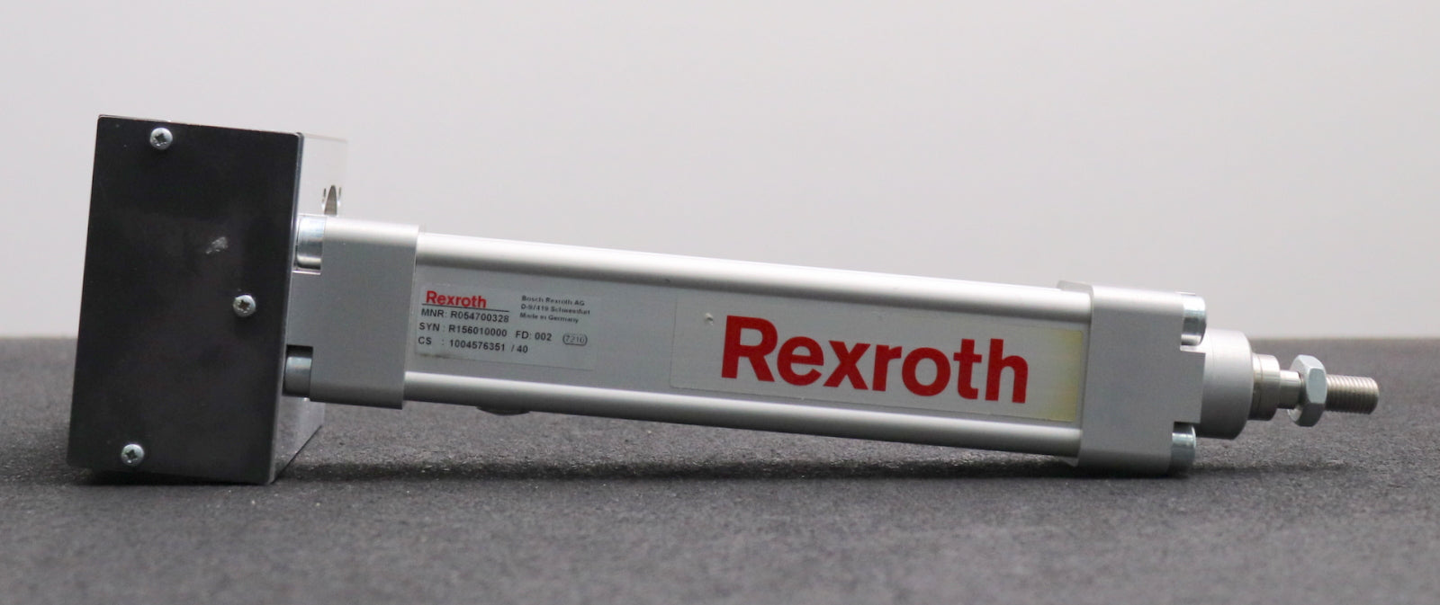 Bild des Artikels REXROTH-mechanischer-Hydraulikzylinder-mit-Riemenantrieb-ohne-Motor-unbenutzt