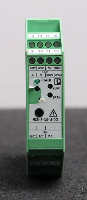 Bild des Artikels PHOENIX-CONTACT-Messumformer-MCR-S-1-5-UI-DCI-Ord.No.-2814634-gebraucht