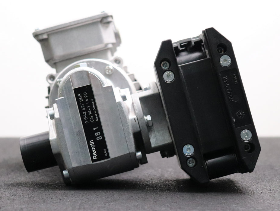 Bild des Artikels BOSCH-REXROTH-Motor-mit-Getriebe-und-Bandantrieb-Motor-MNR-3842503783-0,22kW