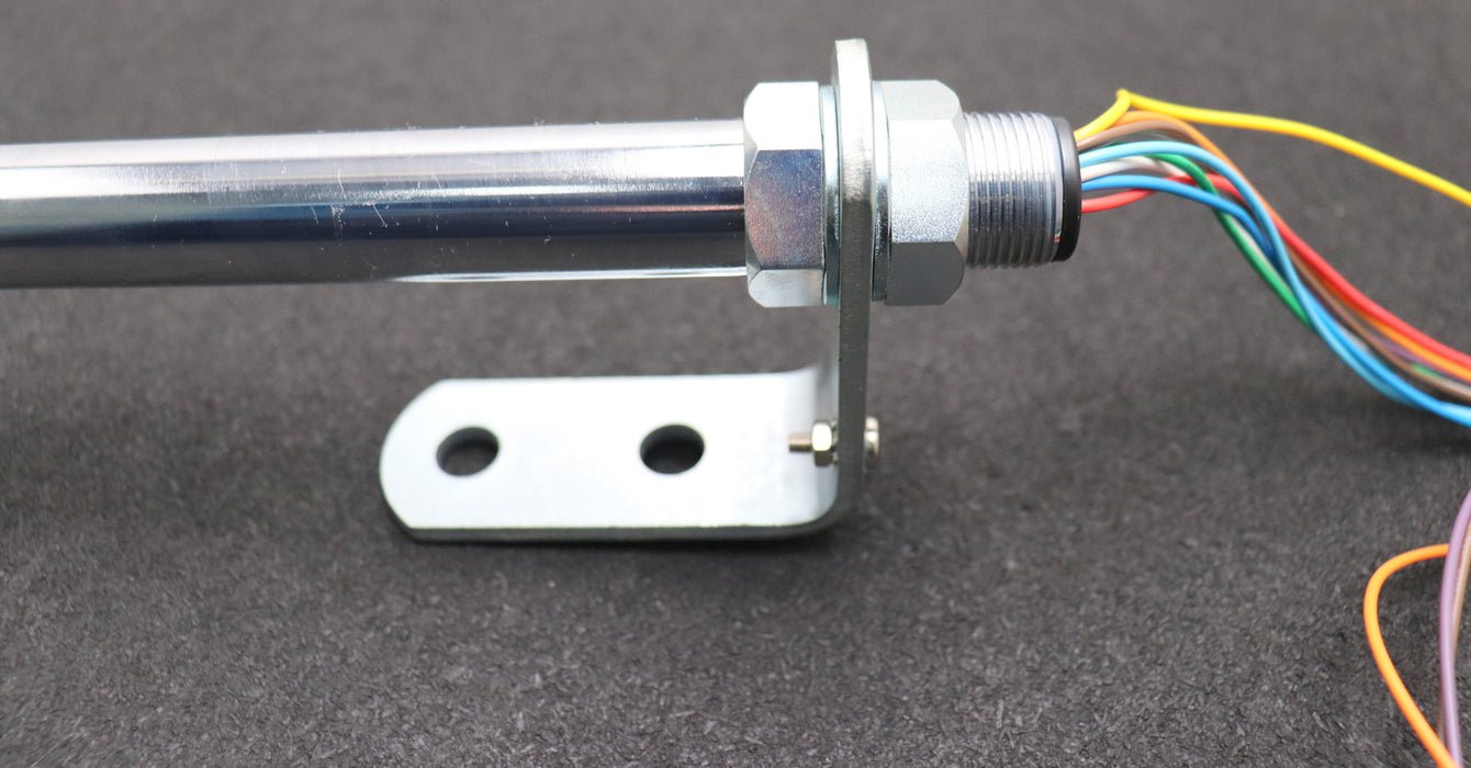 Bild des Artikels PATLITE-Signalturm-LME-402FBL-RYGB-mit-Rot-/-Gelb-/-Grün-/-Blau-Horn-24VAC/DC