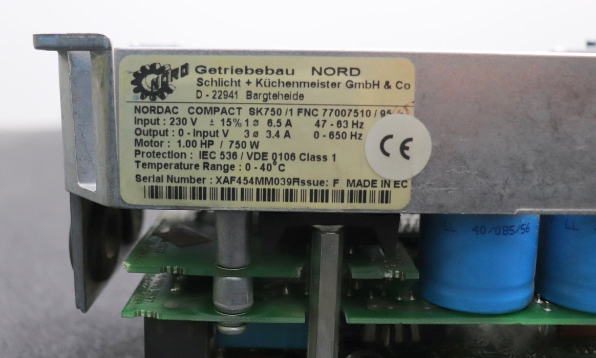 Bild des Artikels GETRIEBEBAU-NORD-Frequenzumrichter-NORDAC-COMPACT-SK750/1-FNC-77007510