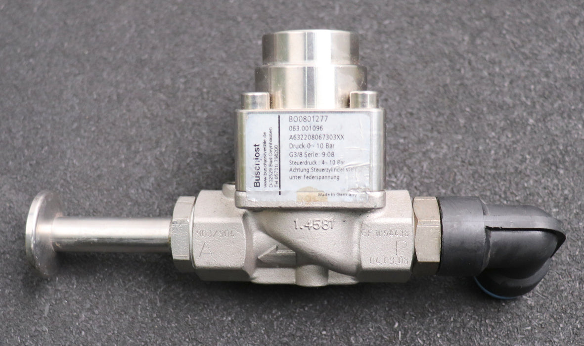 Bild des Artikels BUSCHJOST-Magnetventil-BO0801277-A632208067303-Druck-0-10bar-G3/8"-Serie-9.08