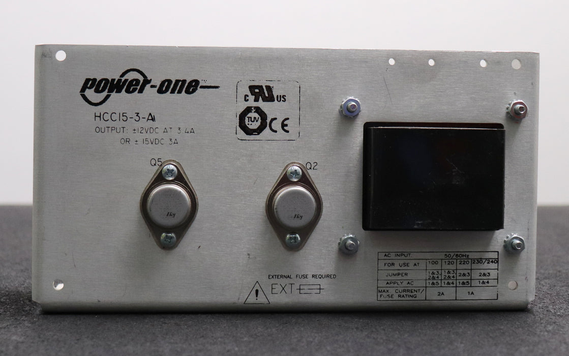 Bild des Artikels POWER-ONE-Netzteil-HCCI15-3-A-Input-100-240V-50/60Hz-Output-+/--12VDC3.4A