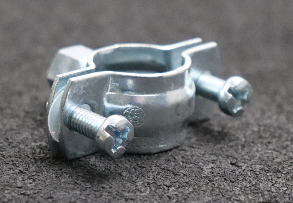 Bild des Artikels MÜPRO-95x-Schraub-Rohrschelle-1/2"-ohne-Einlage-Gummi-verzinkt