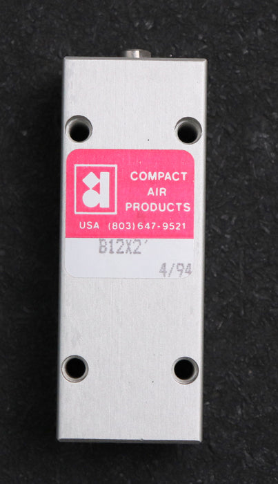 Bild des Artikels COMPACT-AIR-PRODUCTS-Pneumatik-Zylinder-B12x2-Bohrung-1/2"-Hub-2"