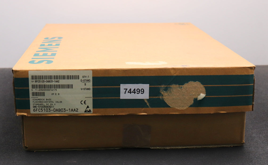 Bild des Artikels SIEMENS-SINUMERIK-840C-Flachbedientafel-Color-19"-6FC5103-0AB03-1AA2-Version-B