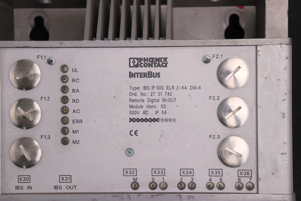 Bild des Artikels PHOENIX-CONTACT-Motor-Starter-Remote-digital-IN/OUT-IBS-IP-500-ELR2-6A-DI8/4