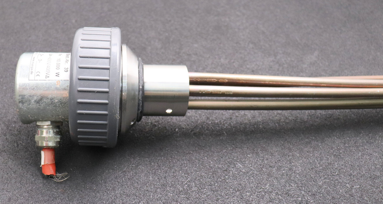 Bild des Artikels MÜGA-Einschraub-Heizkörper-10kW-U=-400VAC-Best.Nr.-39-mit-GEORG-FISCHER