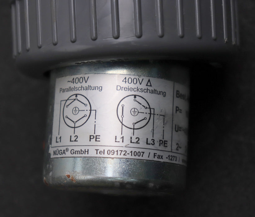 Bild des Artikels MÜGA-Einschraub-Heizkörper-10kW-U=-400VAC-Best.Nr.-39-mit-GEORG-FISCHER
