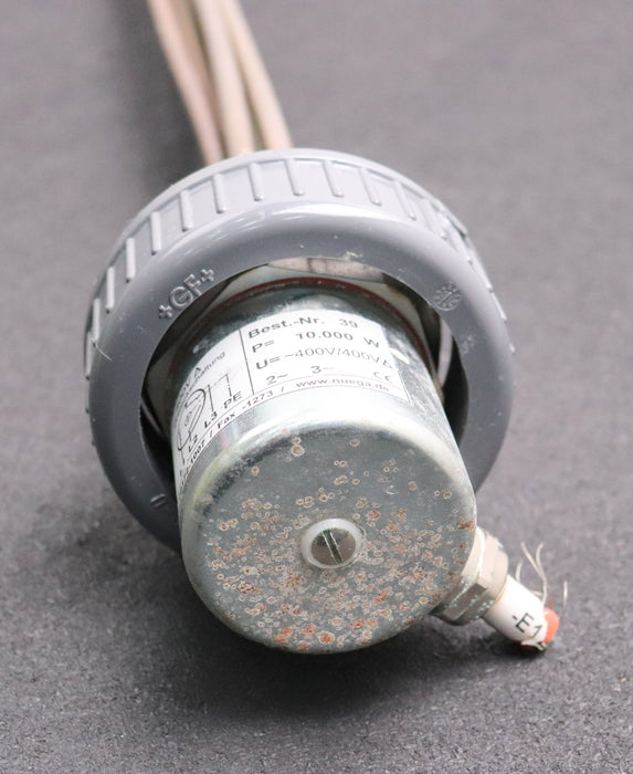 Bild des Artikels MÜGA-Einschraub-Heizkörper-10kW-U=-400VAC-Best.Nr.-39-mit-GEORG-FISCHER