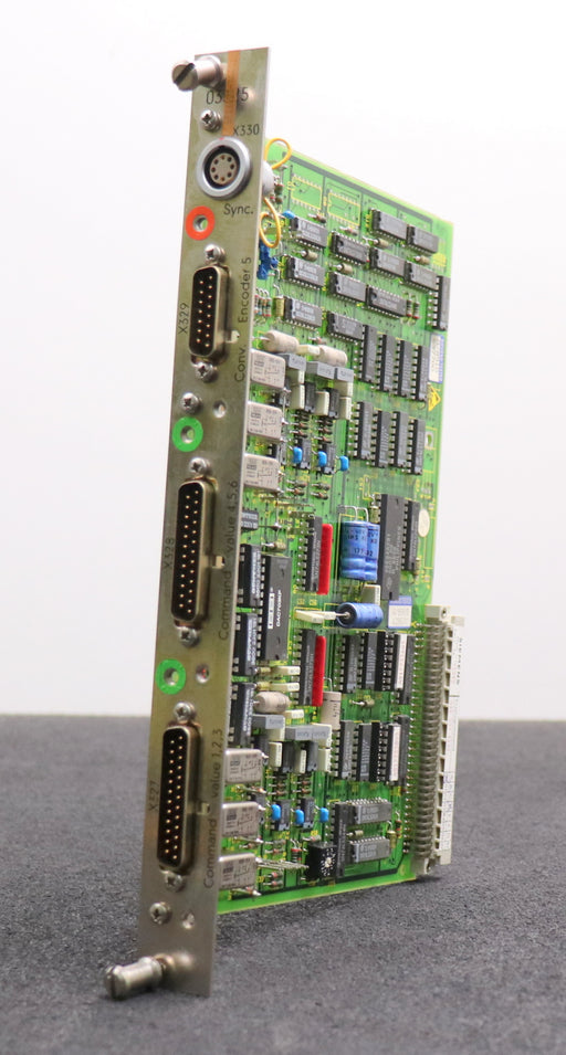 Bild des Artikels SIEMENS-SINUMERIK-Messkreiskarte-für-1-Encoder-6FX1123-7AA01-Erzeugnisstand-D