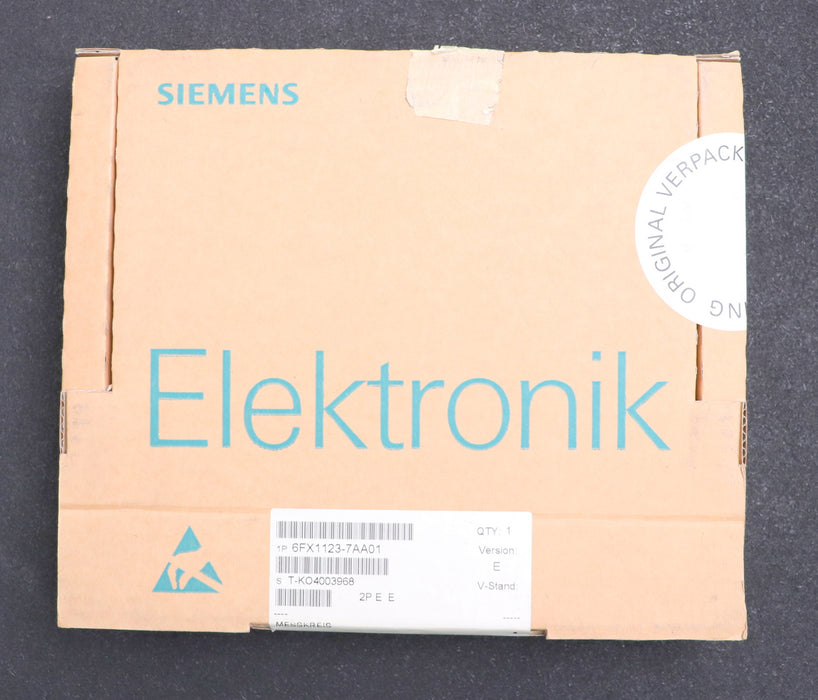 Bild des Artikels SIEMENS-SINUMERIK-Messkreiskarte-für-1-Encoder-6FX1123-7AA01-Erzeugnisstand-E