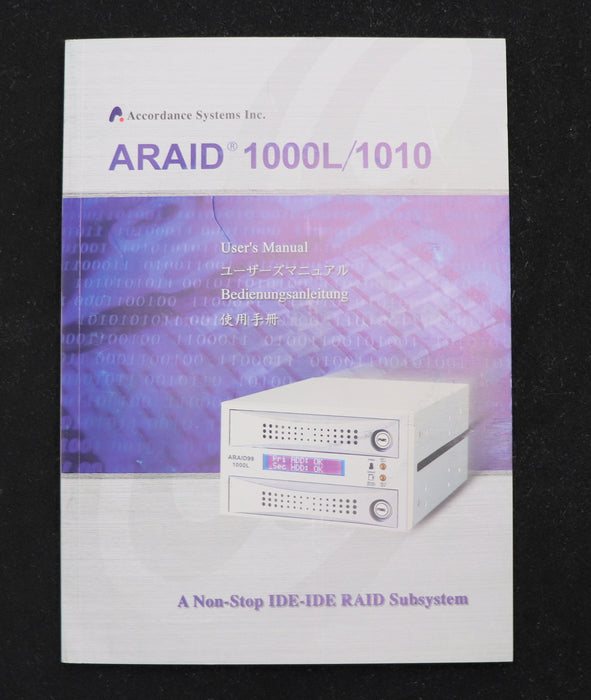 Bild des Artikels ACCORDANCE-SYSTEM-INC.-Raid-Storage-Sub-System-ARAID1000L-Metal-White-2,YOP-2008