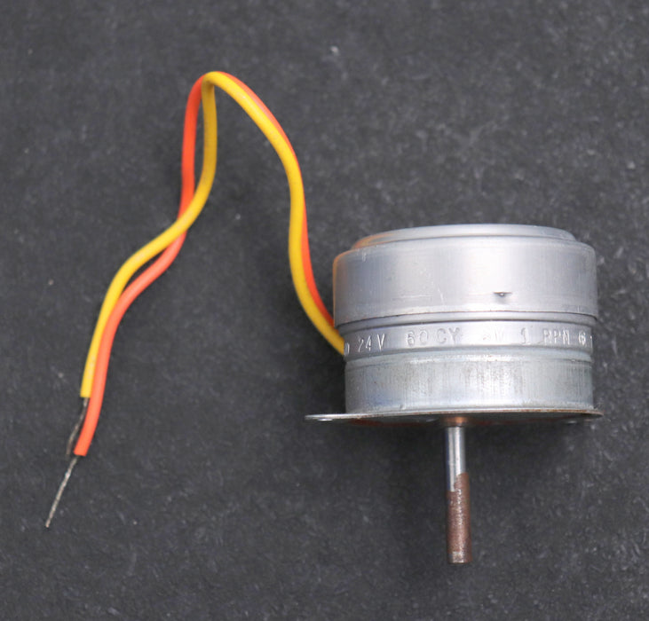 Bild des Artikels SYNCHRON-Elektromotor-Typ-640-Z140RD-5-6-12-78-24V-60CY-5W-1rpm-WellenØ-4,75mm