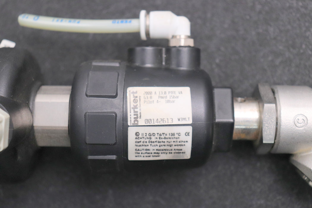 Bild des Artikels BÜRKERT-Pneumatisches-Schrägsitzventil-Class-150-PN25-DN13-316L-Typ-2000-A
