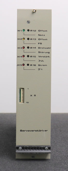Bild des Artikels HAUSER-Servoverstärker-SVC3000-V70-Serie-N4-Fab.Nr.-81277-gebraucht