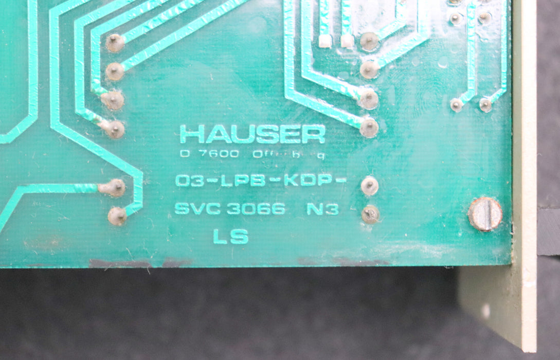 Bild des Artikels HAUSER-Servoverstärker-SVC3000-V70-Serie-N4-Fab.Nr.-81277-gebraucht