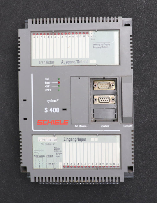 Bild des Artikels SCHIELE-Steuerung-S-400-SYSTRON-Art.Nr.-2.407.411.21-gebraucht