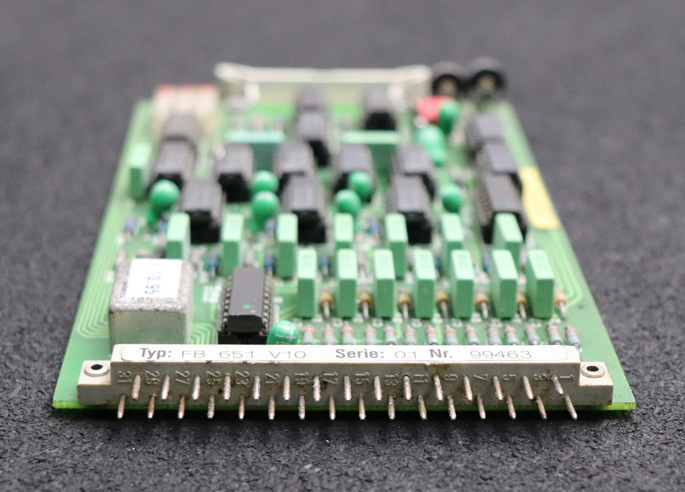 Bild des Artikels HAUSER-Einschubplatine-für-SVC-3000-Typ-FB-651a-V10-Nr.-99463-FB-01-00-71-02