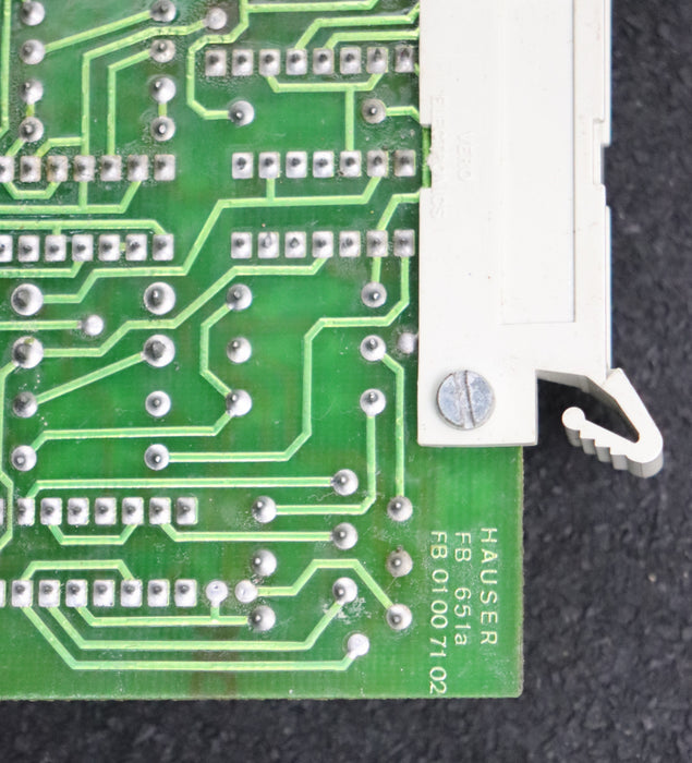 Bild des Artikels HAUSER-Einschubplatine-für-SVC-3000-Typ-FB-651a-V10-Nr.-99463-FB-01-00-71-02