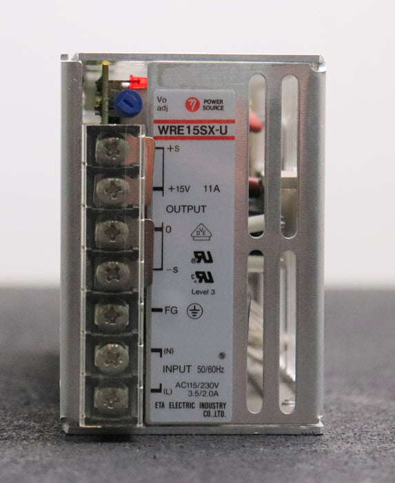 Bild des Artikels ETA-POWER-SOURCE-Power-Supply-WRE15SX-U-Input-115/230VAC-3,5A-50/60Hz